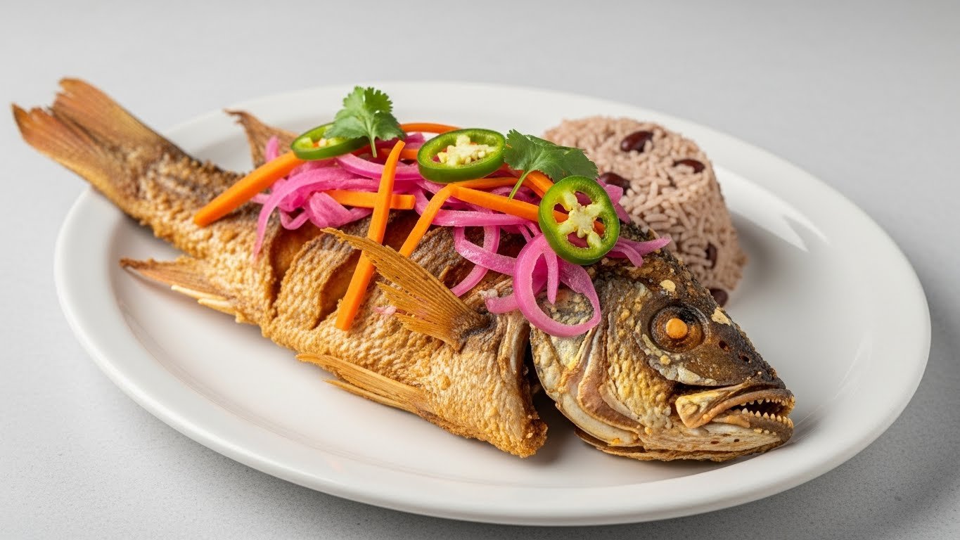 Fried Escoveitched Fish